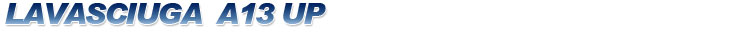 Lavasciuga A13 UP