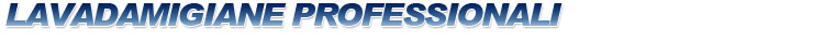 Lavadamigiane professionali